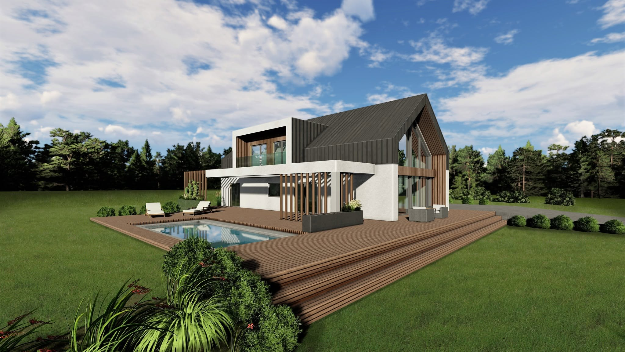 Od projektu do realizacji - indywidualny dom naszych inwestorów