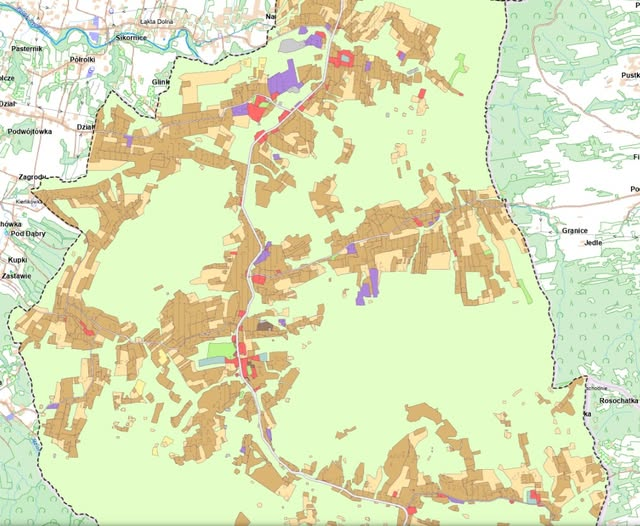 Plan Ogólny w Gminie Żegocina